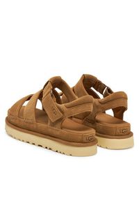Ugg Sandały W Goldenstar Strap 1137890 Brązowy. Kolor: brązowy. Materiał: skóra, zamsz #5