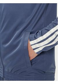 Adidas - adidas Dres 3-Stripes JX5529 Niebieski Regular Fit. Kolor: niebieski. Materiał: syntetyk #3