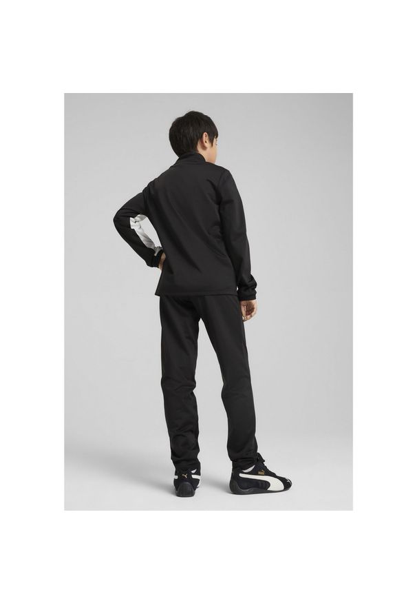 Puma - Młodzieżowy dres Poly Baseball PUMA Black. Kolor: zielony, wielokolorowy, czarny, brązowy. Materiał: dresówka. Styl: młodzieżowy