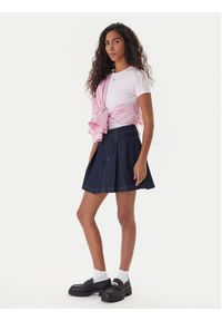 Tommy Jeans T-Shirt Essential DW0DW17383 Różowy Slim Fit. Kolor: różowy. Materiał: bawełna #4