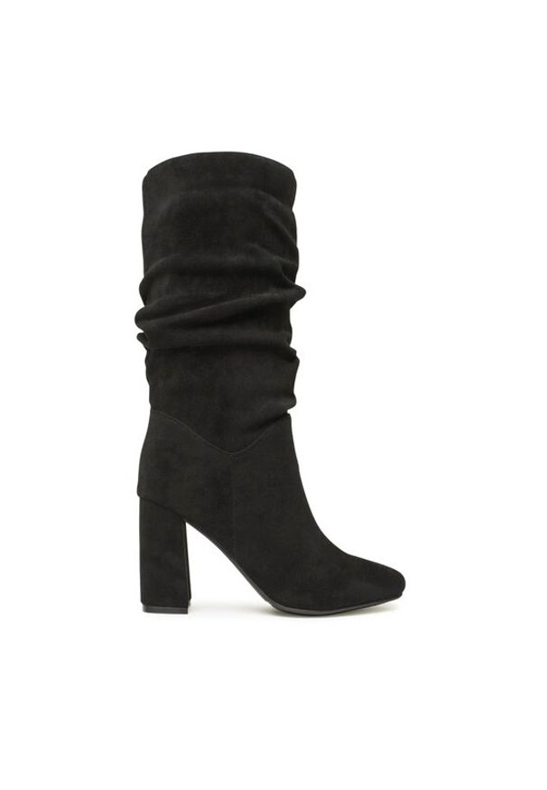 Jenny Fairy Kozaki LS5840-04 Czarny. Kolor: czarny. Materiał: lycra