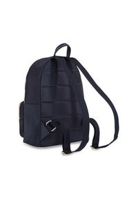 TOMMY HILFIGER - Tommy Hilfiger Plecak Poppy Th Backpack AW0AW15641 Granatowy. Kolor: niebieski. Materiał: materiał #3