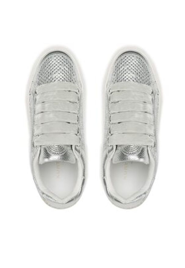 Kurt Geiger Sneakersy Southbank 9564363109 Srebrny. Kolor: srebrny. Materiał: skóra