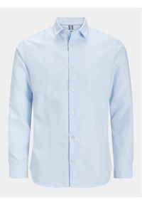 Jack & Jones - Jack&Jones Koszula Harvey 12248522 Błękitny Slim Fit. Kolor: niebieski. Materiał: syntetyk