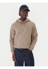 Tommy Jeans Bluza DM0DM20742 Beżowy Relaxed Fit. Kolor: beżowy. Materiał: bawełna #1
