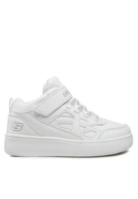 skechers - Buty Dziecięce sneakers Skechers. Kolor: biały. Model: Skechers Sport. Sport: turystyka piesza #1