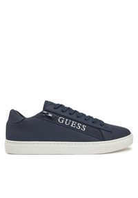Guess Sneakersy FMJTIK ELE12 Granatowy. Kolor: niebieski. Materiał: skóra