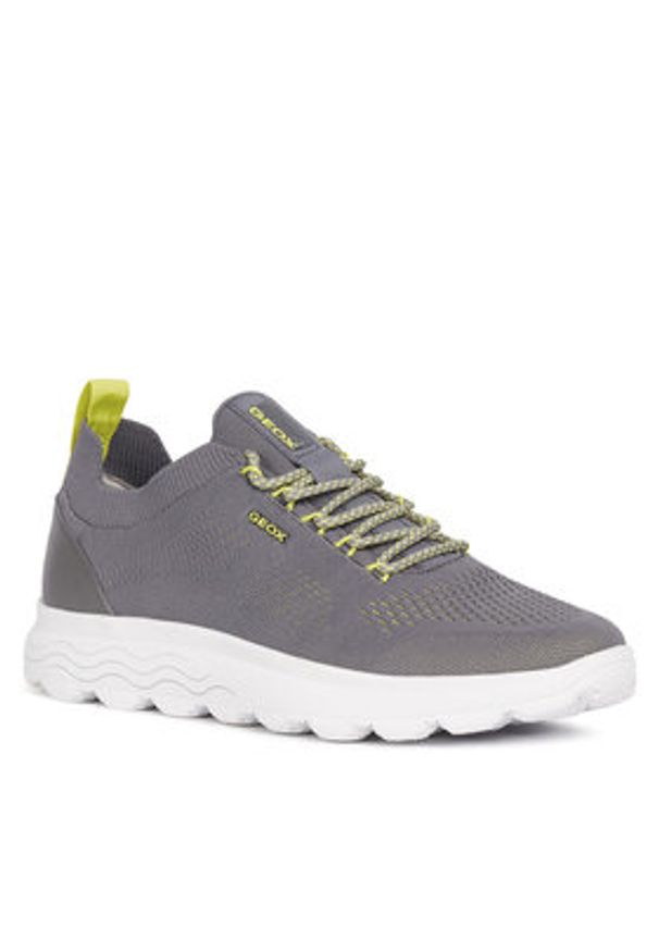 Geox Sneakersy U Spherica U15BYA 0006K C9002 Szary. Kolor: szary. Materiał: materiał