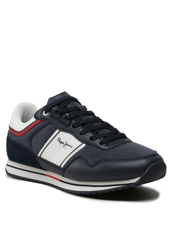 Sneakersy Pepe Jeans. Kolor: niebieski