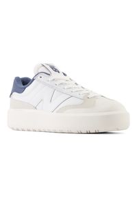 Buty unisex New Balance CT302VA – białe. Okazja: na co dzień. Kolor: biały. Materiał: skóra, guma. Szerokość cholewki: normalna. Obcas: na platformie #4