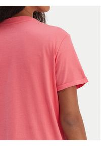 Roxy T-Shirt Oceanregular ERJZT06078 Różowy Regular Fit. Kolor: różowy. Materiał: bawełna #3