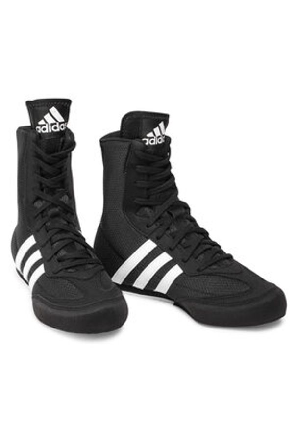 Adidas - adidas Buty bokserskie Box Hog 2 FX0561 Czarny. Kolor: czarny. Materiał: materiał