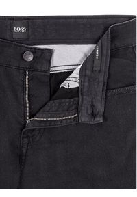 BOSS - Boss Spodnie materiałowe Delaware3-1-20+ 50435156 Czarny Slim Fit. Kolor: czarny. Materiał: bawełna #5