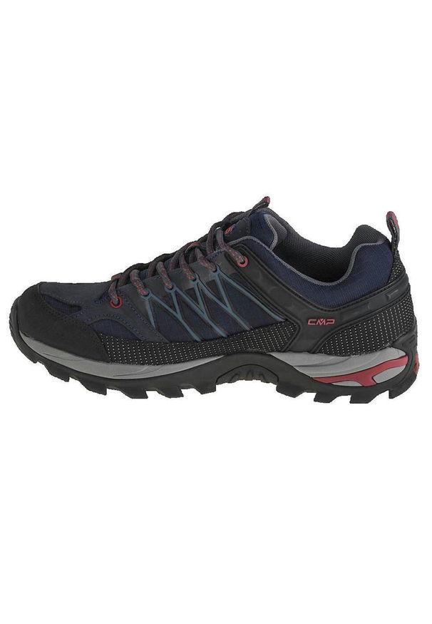 Buty trekkingowe męskie, CMP Rigel Mid. Kolor: wielokolorowy, czarny, szary. Materiał: tkanina, materiał, skóra, syntetyk