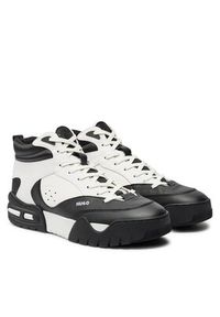 Hugo - HUGO Sneakersy Kedge 50523969 Biały. Kolor: biały. Materiał: skóra #5