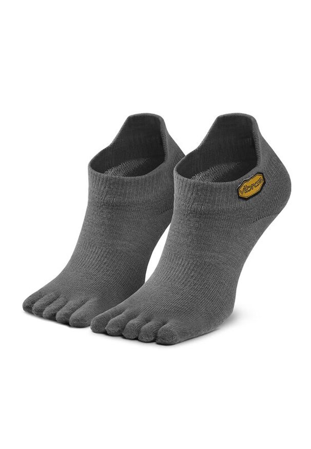 Vibram Fivefingers Skarpety Niskie Unisex Athletic No Show S21N03 Szary. Kolor: szary. Materiał: materiał