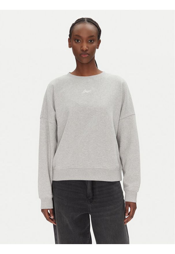 BOSS Bluza C_Esweaty 50547974 Szary Relaxed Fit. Kolor: szary. Materiał: bawełna