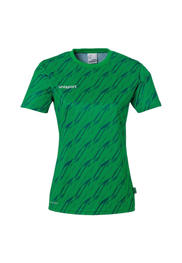 UHLSPORT - Koszulka damska Uhlsport Progressive 28. Kolor: wielokolorowy, czarny, zielony. Sport: piłka nożna