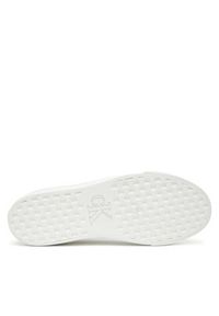 Calvin Klein Jeans Sneakersy Vulc Flatf Lth Silver Logo Tag YW0YW01877 Biały. Kolor: biały. Materiał: skóra #3