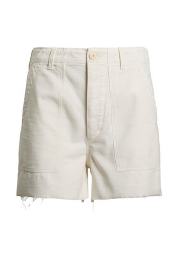 Polo Ralph Lauren Szorty materiałowe 211949934002 Écru Relaxed Fit. Materiał: bawełna