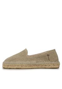 Manebi Espadryle Flat Espadrilles O 7.1 NO Beżowy. Kolor: beżowy. Materiał: materiał