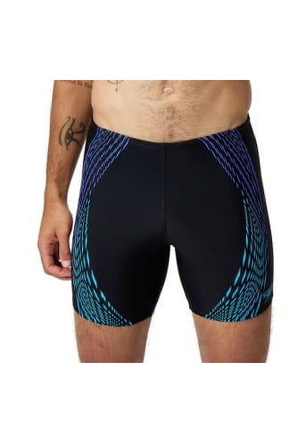 Spodenki kąpielowe Speedo Duo Logo - Mid jammers. Kolor: czarny