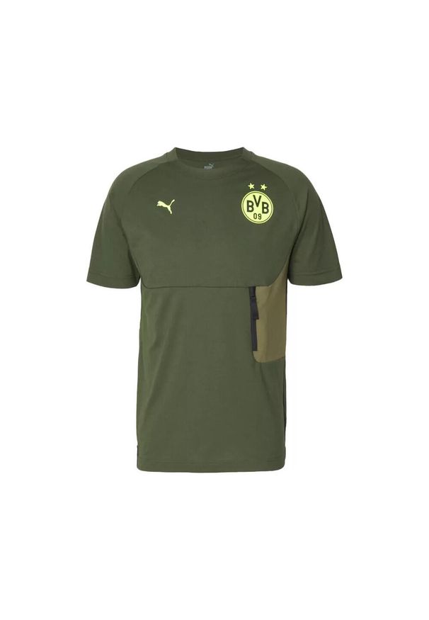 Puma - Koszulka Borussia Dortmund Tech. Kolor: zielony. Sport: piłka nożna