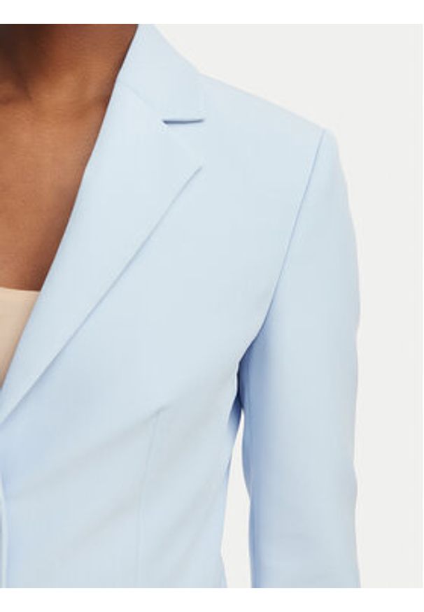 Hugo - HUGO Marynarka Agonia 1 50539976 Niebieski Slim Fit. Kolor: niebieski. Materiał: syntetyk