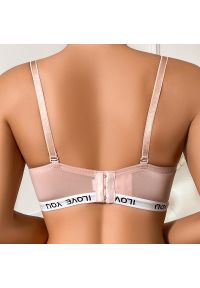 Intica - Biustonosz sportowy push-up do ćwiczeń Daisy. Kolor: szary. Materiał: materiał. Rodzaj stanika: push-up #2