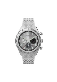 Timex Zegarek Waterbury TW2Y18700 Srebrny. Kolor: srebrny