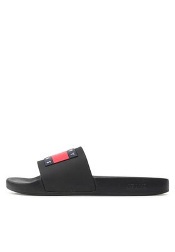 Tommy Jeans Klapki Pool Slide Ess EM0EM01191 Czarny. Kolor: czarny. Materiał: syntetyk