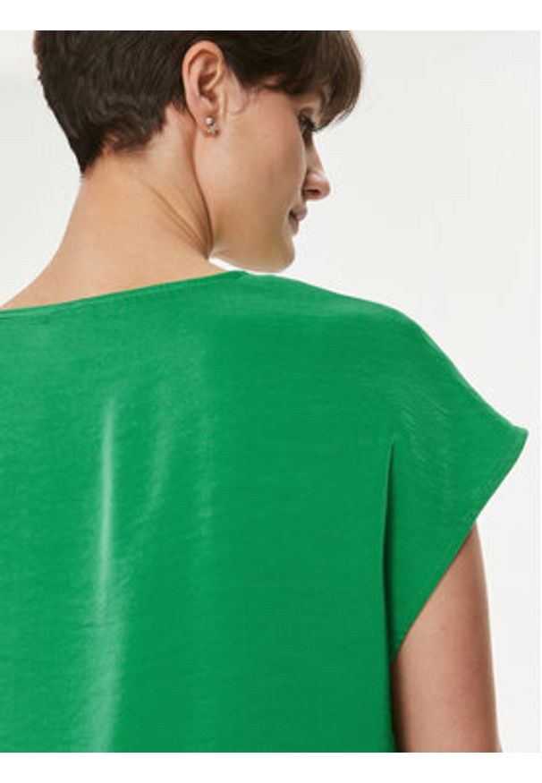 Vero Moda T-Shirt Marys Dana 10300421 Zielony Regular Fit. Kolor: zielony. Materiał: syntetyk