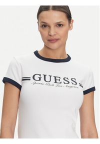 Guess Sukienka codzienna V5GK02 KCQX1 Biały Slim Fit. Okazja: na co dzień. Kolor: biały. Materiał: bawełna. Typ sukienki: proste. Styl: casual #4