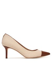 Lauren Ralph Lauren - Szpilki LAUREN RALPH LAUREN. Kolor: beżowy. Obcas: na szpilce #1