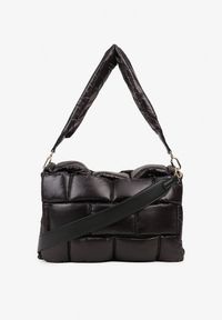Renee - Czarna Torebka na Ramię Typu Puffer Bag Norriva. Kolor: czarny. Materiał: pikowane. Styl: elegancki. Rodzaj torebki: na ramię #4