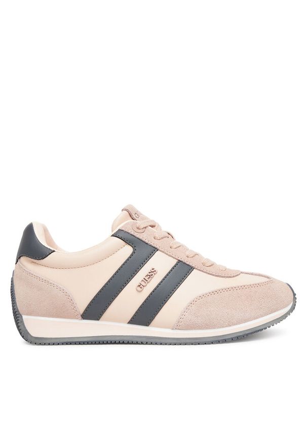 Sneakersy Guess. Kolor: różowy