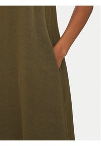 ViCOLO Sukienka letnia TD0758 Khaki Regular Fit. Kolor: brązowy. Materiał: wiskoza. Sezon: lato