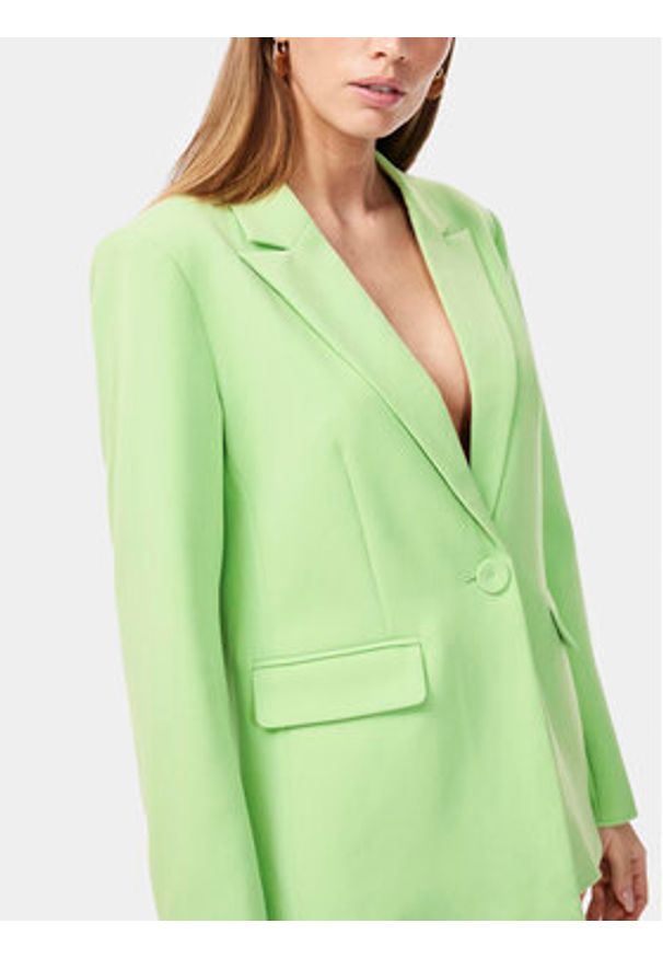 YAS Marynarka Likka 26030741 Zielony Regular Fit. Kolor: zielony. Materiał: syntetyk