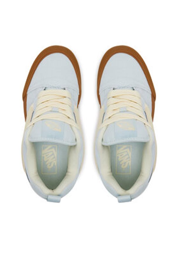 Vans Tenisówki Knu Skool VN000D6Z8871 Błękitny. Kolor: niebieski. Materiał: materiał