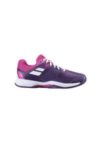 Buty tenisowe damskie Babolat Pulsion Clay. Kolor: fioletowy, różowy, wielokolorowy. Sport: tenis #1