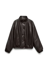 Vero Moda Kurtka z imitacji skóry Polly 10344161 Brązowy Relaxed Fit. Kolor: brązowy. Materiał: skóra #2