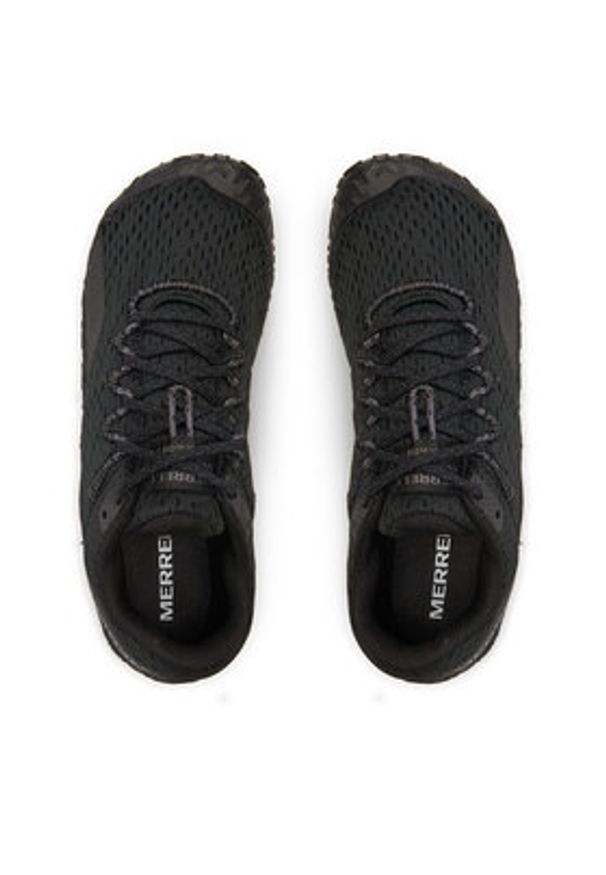Merrell Sneakersy Vapor Glove 6 J067718 Czarny. Kolor: czarny. Materiał: materiał