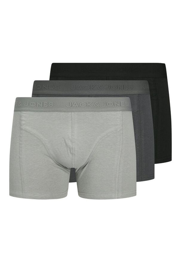 Jack & Jones Komplet bokserek Ordinary 12275575 Szary. Kolor: szary. Materiał: bawełna