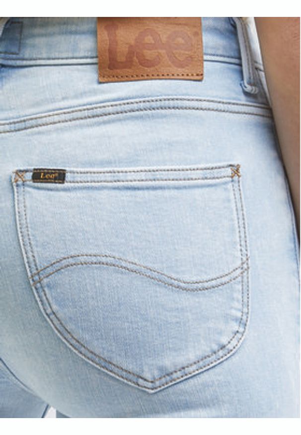 Lee Jeansy Breese L32YGUB44 112330579 Błękitny Flare Fit. Kolor: niebieski