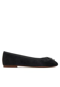 Geox Baleriny D Marsilea D45W6A 02111 C9999 Czarny. Kolor: czarny. Materiał: zamsz, skóra