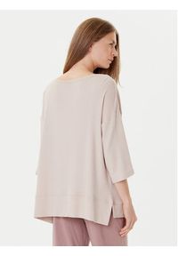 BOSS Bluzka Ottoman 50540029 Beżowy Relaxed Fit. Kolor: beżowy #4