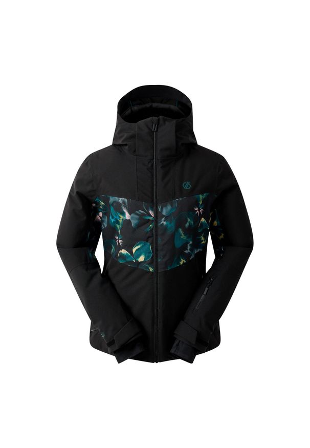 DARE 2B - Wodoodporna Kurtka Narciarska Iced Dla Kobiet. Kolor: wielokolorowy, niebieski, czarny. Sezon: zima. Sport: narciarstwo