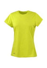 SPIRO - Damska Koszulka Szybkoschnąca. Okazja: na co dzień. Kolor: szary. Styl: casual #1