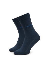 Levi's® Skarpety długie 701232252 Granatowy. Kolor: niebieski. Materiał: materiał, bawełna #3