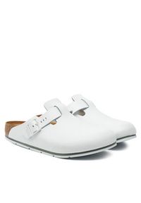 Birkenstock Klapki Boston Pro Le 1025992 Biały. Kolor: biały. Materiał: skóra #4